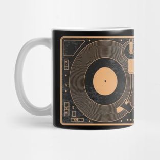 45 Record Adapter (Distressed) Mug